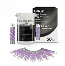 Load image into Gallery viewer, Fora 6 Blood Glucose Ketone Monitor with 50 Ketone test strips on SALE until March 15th