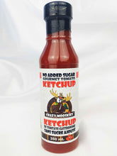Load image into Gallery viewer, Crazy Mooskie&#39;s No Added Sugar Gourmet Tomato Ketchup 350ml
