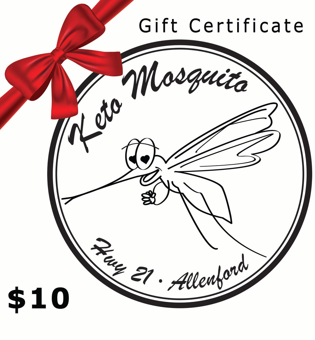 Keto Mosquito Sugar-Free General Store Online and In-Store Gift Card
