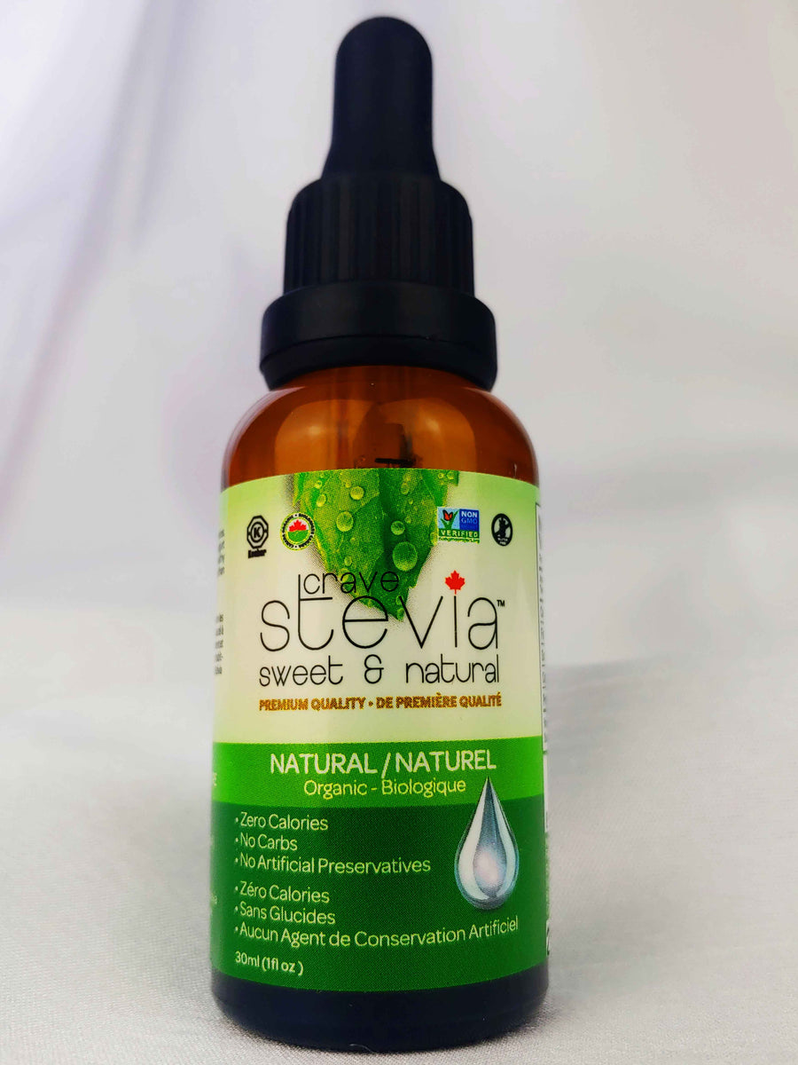 Crave Natural, Organic Stevia Drops – Keto Mosquito & The Bread Depot