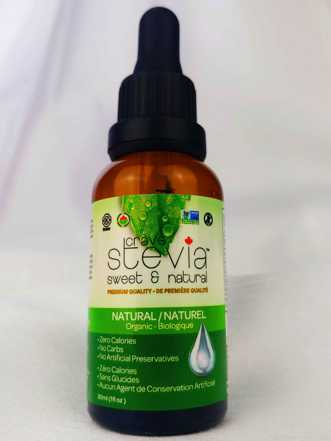 Crave Natural, Organic Stevia Drops