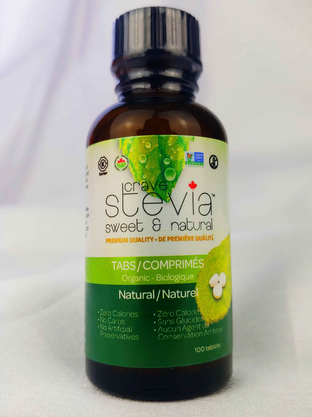 Crave Sweet & Natural Stevia Tablets