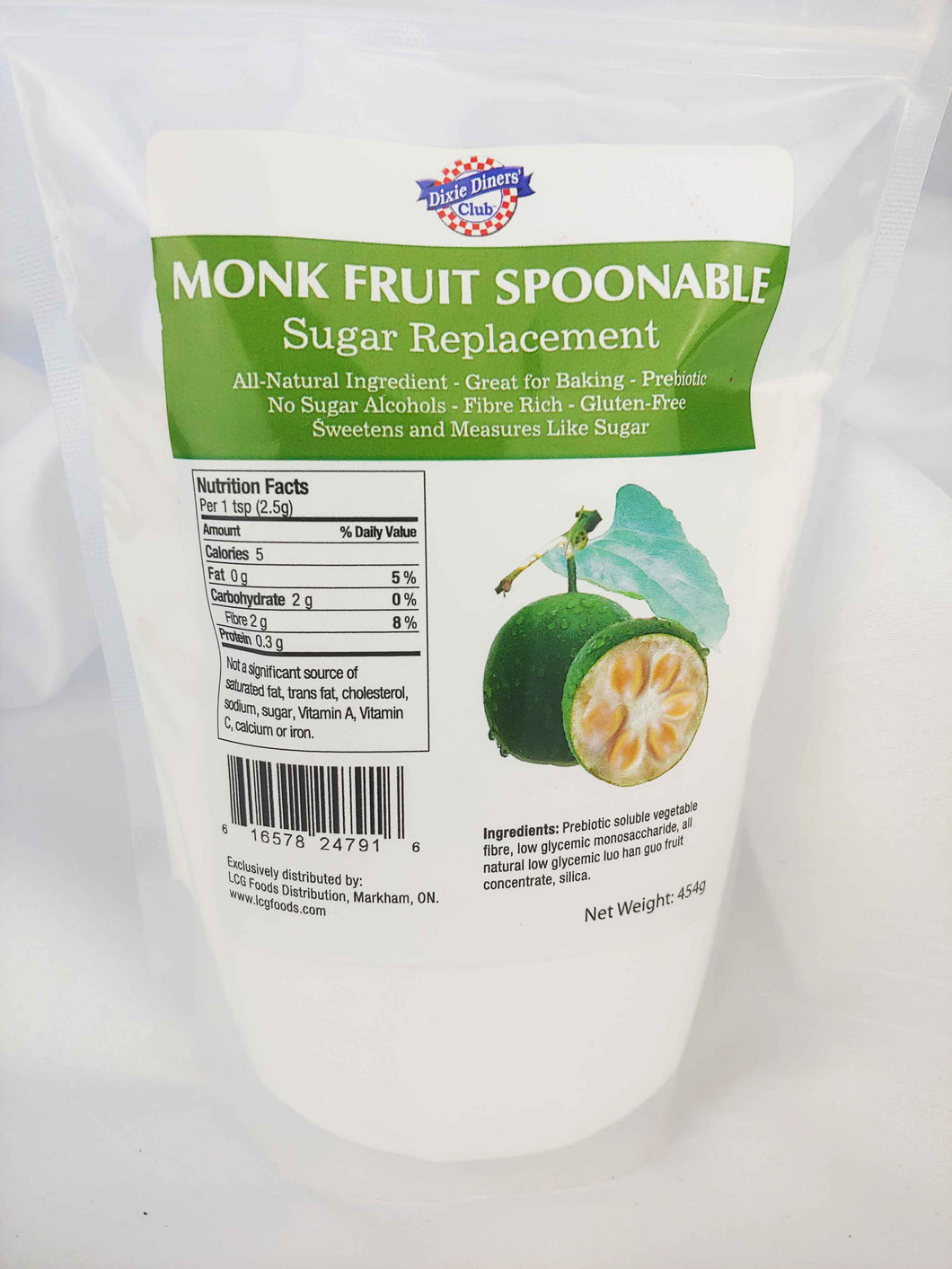 Dixie Diners' Monk Fruit Spoonable Sugar Replacement