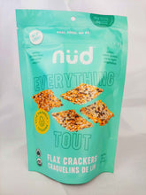 Load image into Gallery viewer, Nud Fud Flax Crackers
