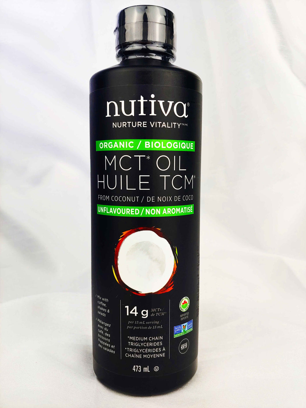 Nutiva Liquid MCT Coconut Oil 473ml