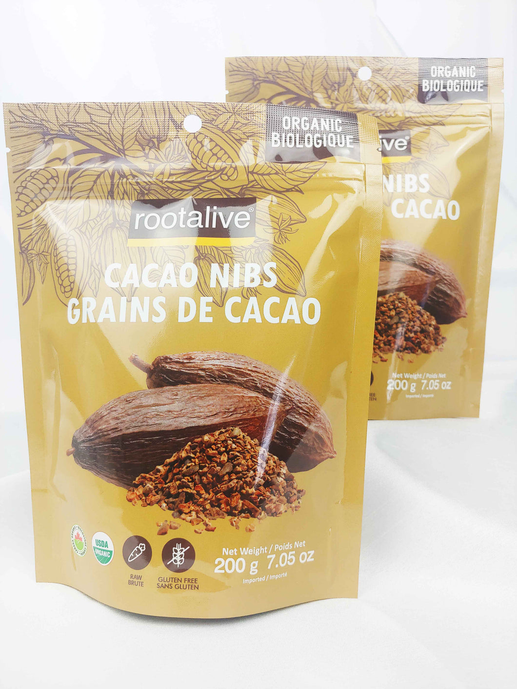 Rootalive Organic Cacao Nibs 200g