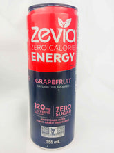 Load image into Gallery viewer, Zevia Energy Zero Calorie, Zero Sugar 120mg Caffeine Beverage
