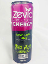 Load image into Gallery viewer, Zevia Energy Zero Calorie, Zero Sugar 120mg Caffeine Beverage
