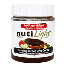 Load image into Gallery viewer, Nuti Light No Sugar Added Hazelnut Spread
